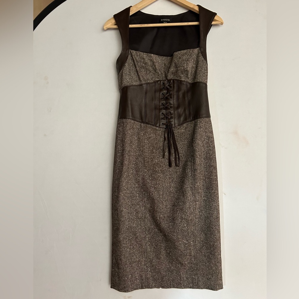 Bebe corset style dress